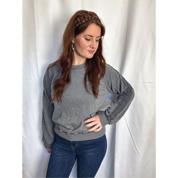 SO gray sweatshirt - Picture 4 of 8